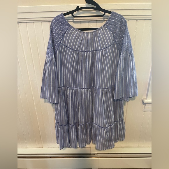 Free People, bohemian striped dress - Picture 7 of 10